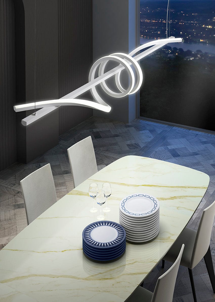 Akriva  -  Lumiavera  -  soggiorno cucina camera lampada da soffitto